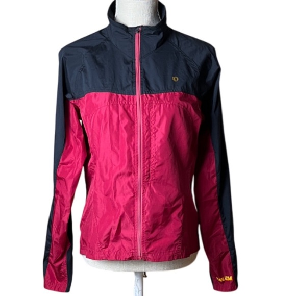 Pearl Izumi Jackets & Blazers - Pearl Izumi Vibrant Pink Raspberry / Black Athletic Cycling Jacket - Medium